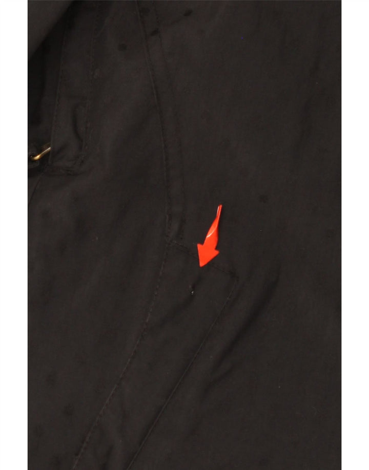 Jachetă de vânt cu glugă pentru femei ANIMAL UK 10 Poliamidă neagră mică