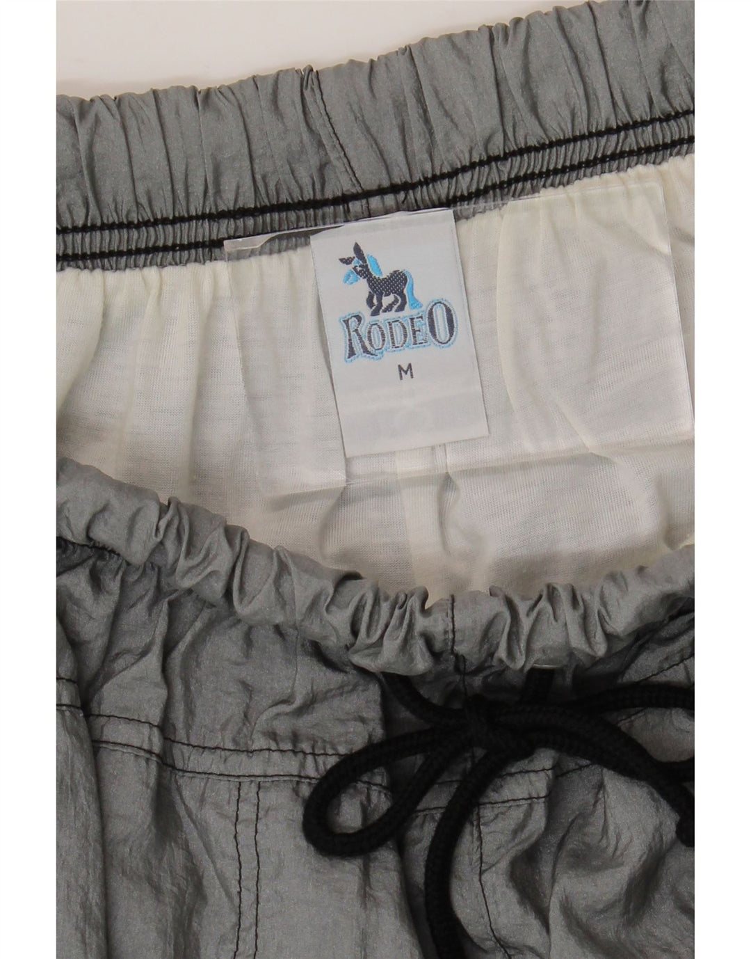 Pantaloni de trening pentru bărbați Rodeo Joggeri nailon gri mediu