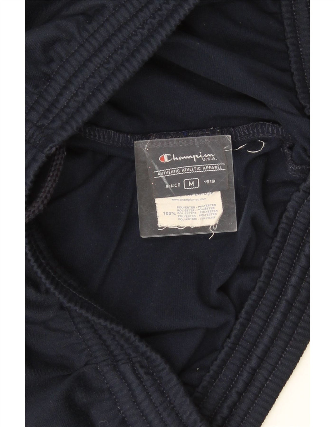 Pantaloni de trening pentru bărbați Champion, poliester mediu albastru bleumarin
