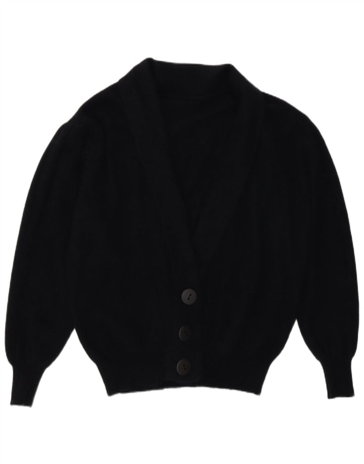 Pulover Cardigan Vintage pentru Damă UK 16 Mare Bleumarin