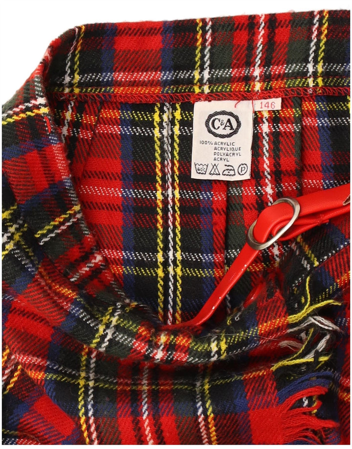 Fusta Wrap pentru femei C & A W24 XS Red Carid Acrylic