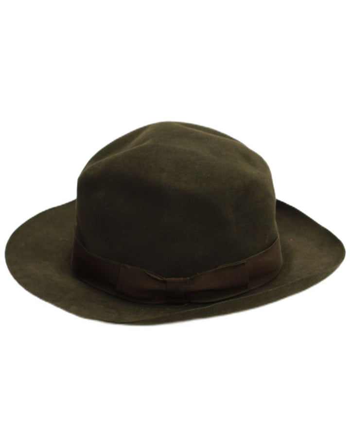 Pălărie Fedora pentru bărbați Cervo Medium Khaki Classic