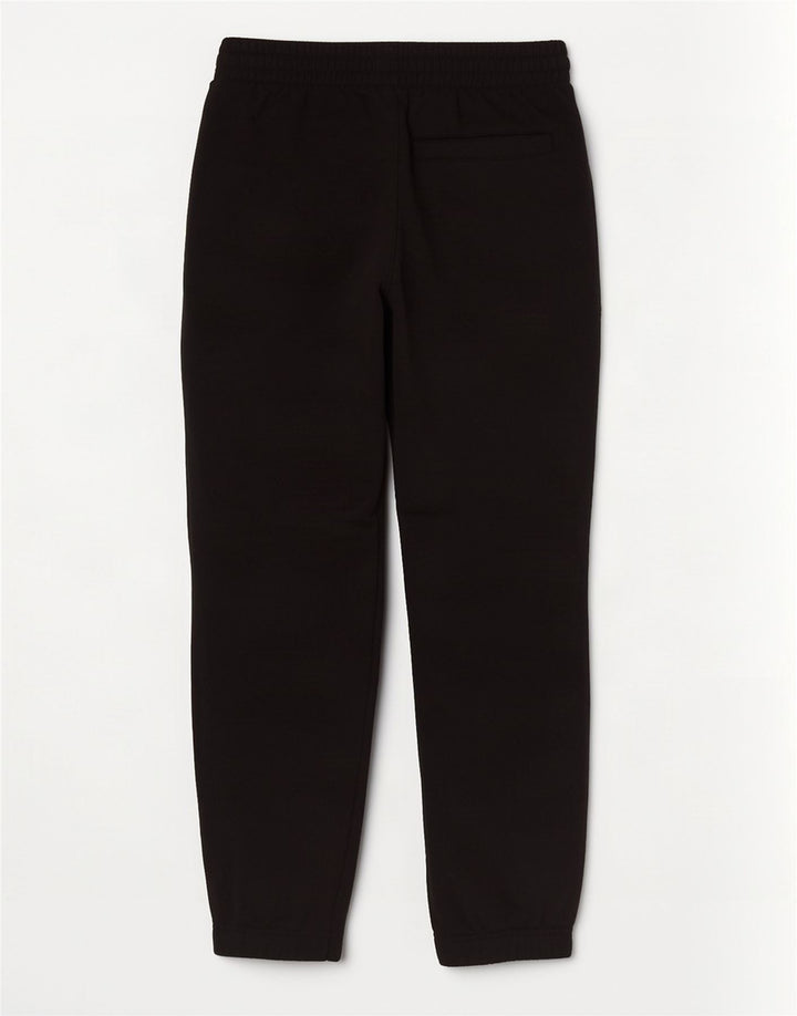 Pantaloni de trening Fila Barbati Joggeri Bumbac Negru Mediu