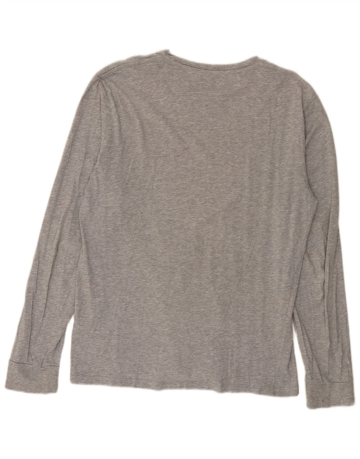 Bluză cu mânecă lungă Levi's pentru bărbați, gri mediu, bumbac