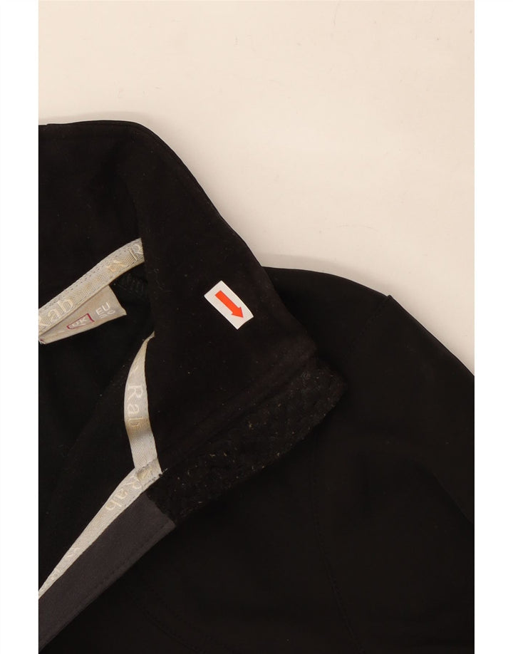 Jachetă de vânt pentru femei RAB UK 8 Small Black Colorblock