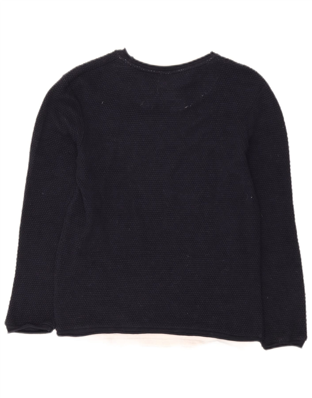Pulover pentru bărbați Zara, cu gât crew, bleumarin mediu