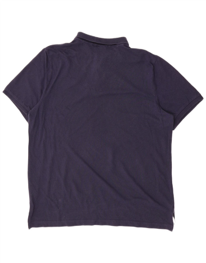Tricou polo pentru bărbați NIKE XL, bumbac bleumarin