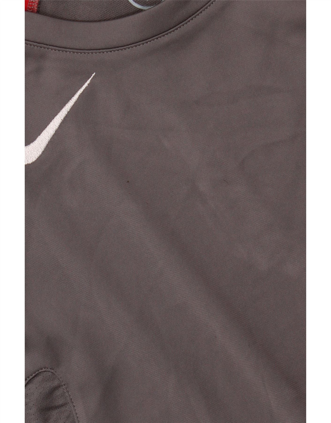Tricou grafic NIKE Dri Fit pentru băieți Top 12-13 ani, mare, gri Colorblock