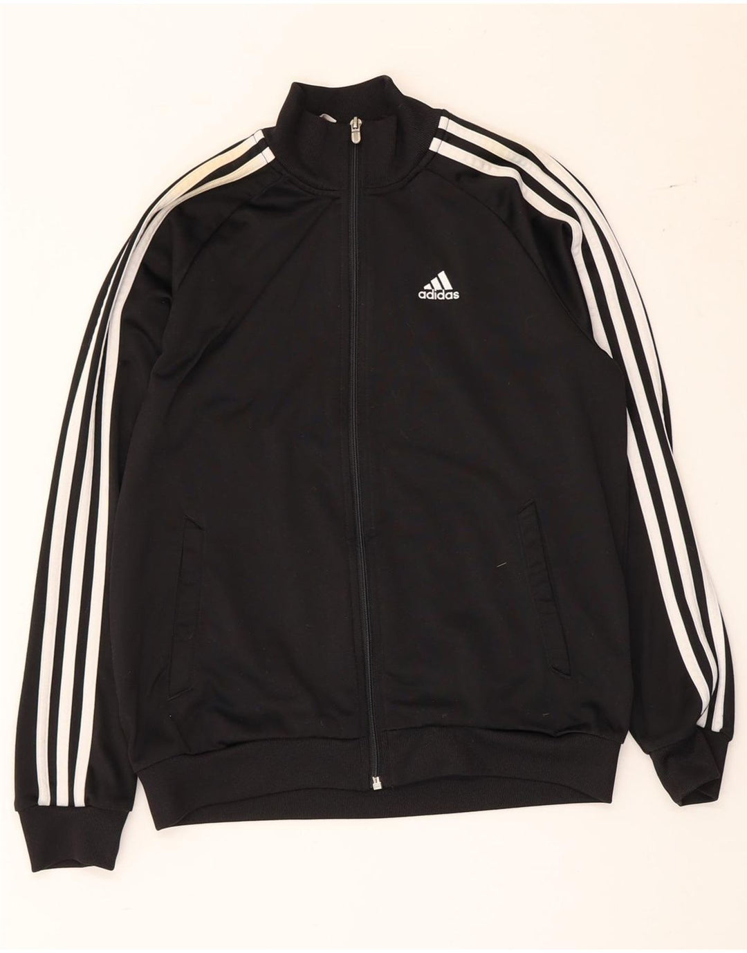 Adidas Boys Clima 365 Trening Top Jacket 11-12 ani poliester negru