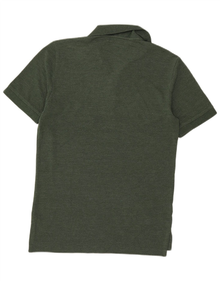 EDDIE BAUER Tricou polo pentru bărbați, bumbac verde mic