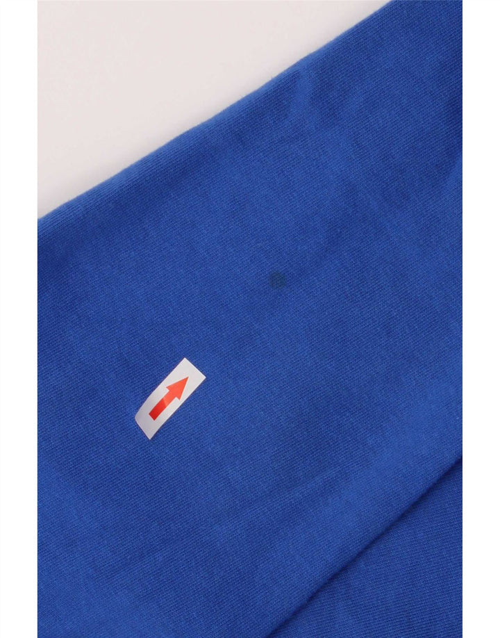Pulover Nike pentru bărbați, bumbac albastru mediu
