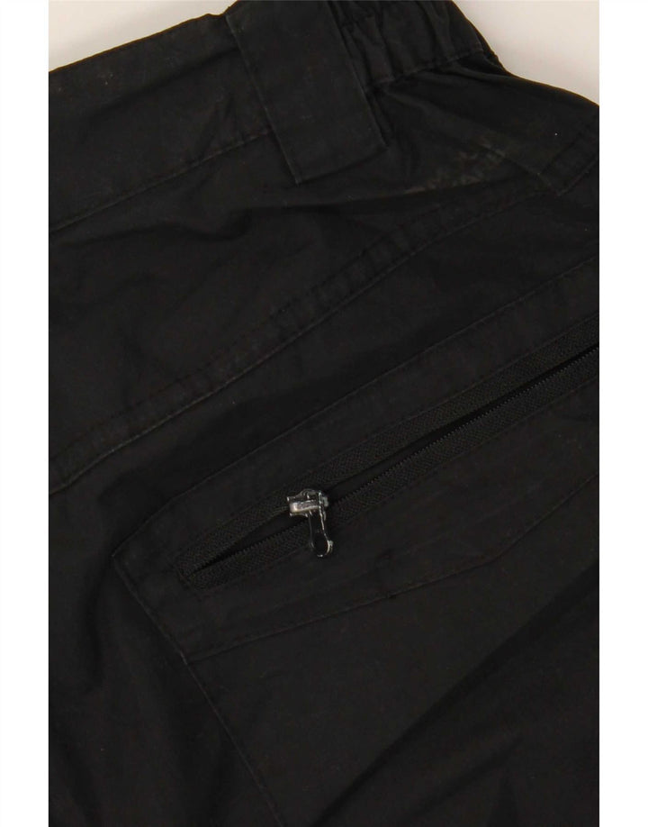 Pantaloni cargo drepti pentru bărbați Mountain Warehouse L34 L32 Poliester negru