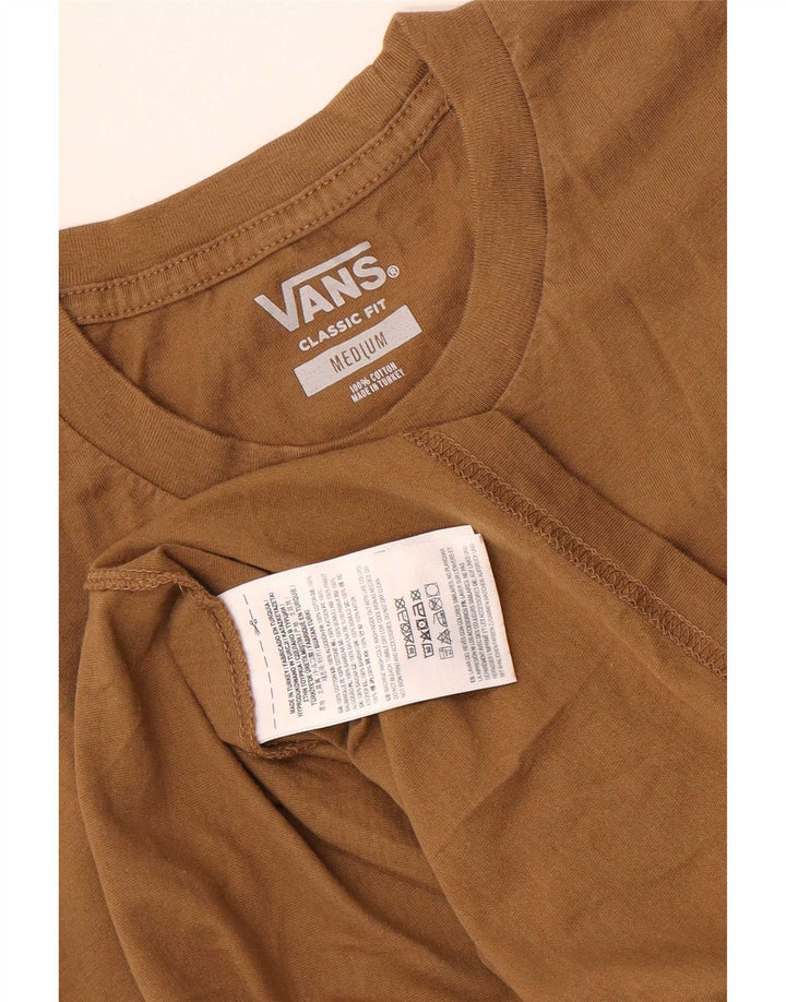 Tricou grafic Vans Classic Fit Top Bumbac Bej Mediu