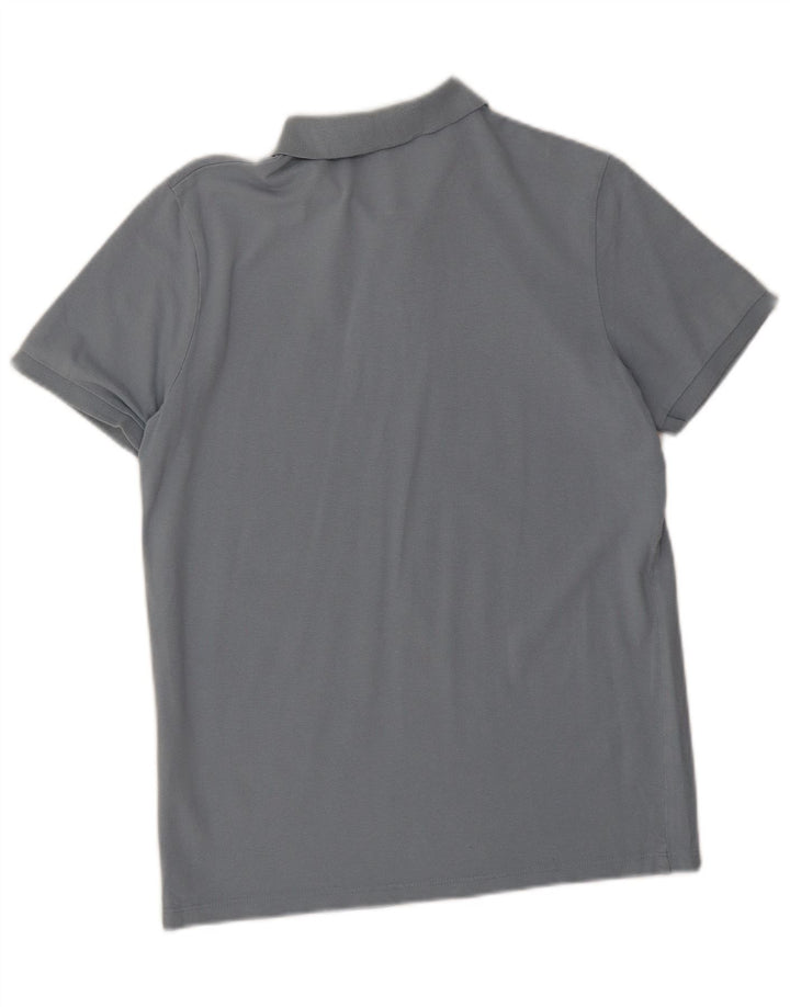 Tricou polo Jack & Jones pentru bărbați, bumbac albastru mic