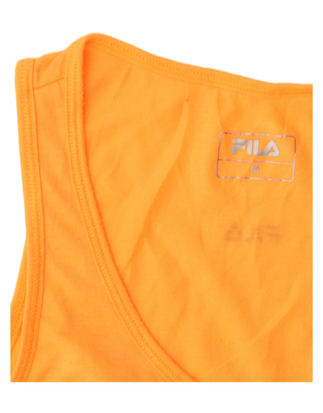 Vest Top Femei Fila UK 12 Medium Orange