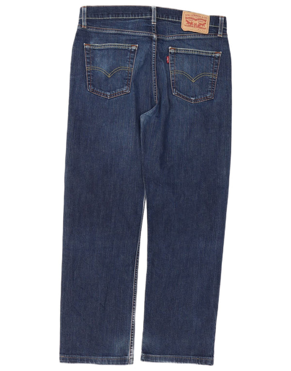 Blugi drepti pentru bărbați Levi's 751 W34 L29 Bumbac albastru