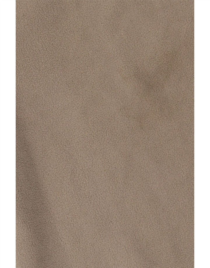 Pulover pentru bărbați Weird Fish, cu fermoar și gât, din lână, mare, din poliester alb