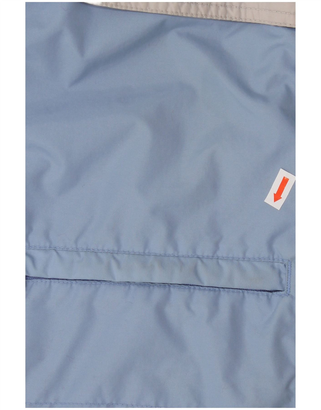 COLUMBIA Womens Oversized Windbreaker Jacket UK 16 Large Blue Colourblock