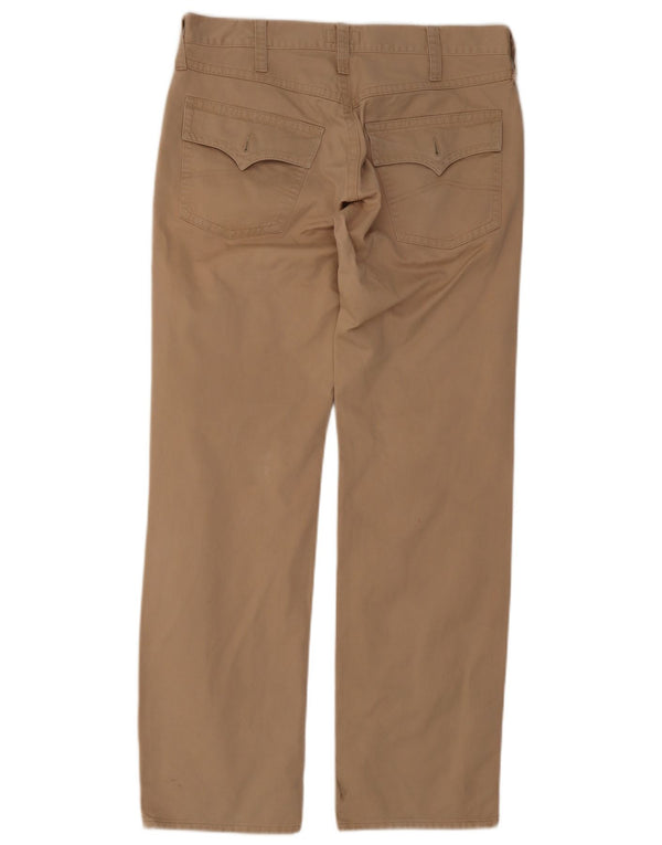 Pantaloni casual drepti pentru bărbați Armani L34 L32 bumbac bej