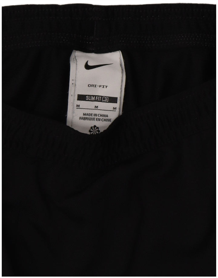 Pantaloni de trening Nike Dri Fit Slim Fit pentru bărbați, poliester mediu negru