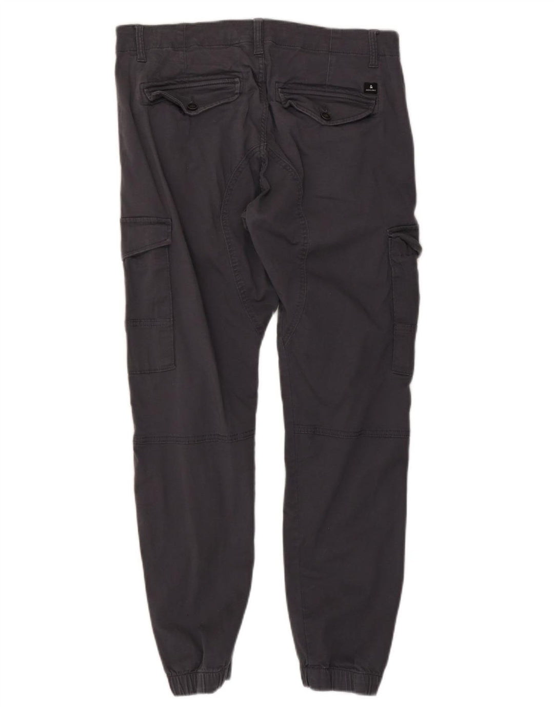 JACK & JONES Pantaloni cargo conici pentru bărbați Paul Tapered Joggers W36 L29 bumbac gri