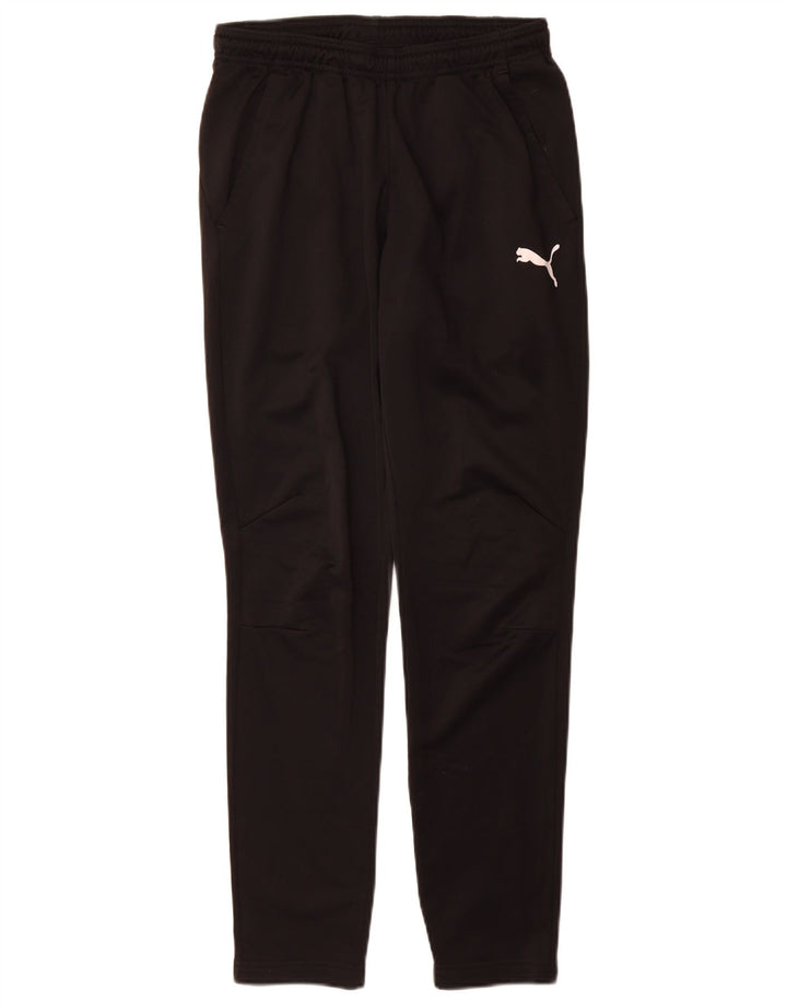 Pantaloni de trening Puma pentru bărbați, poliester negru mic