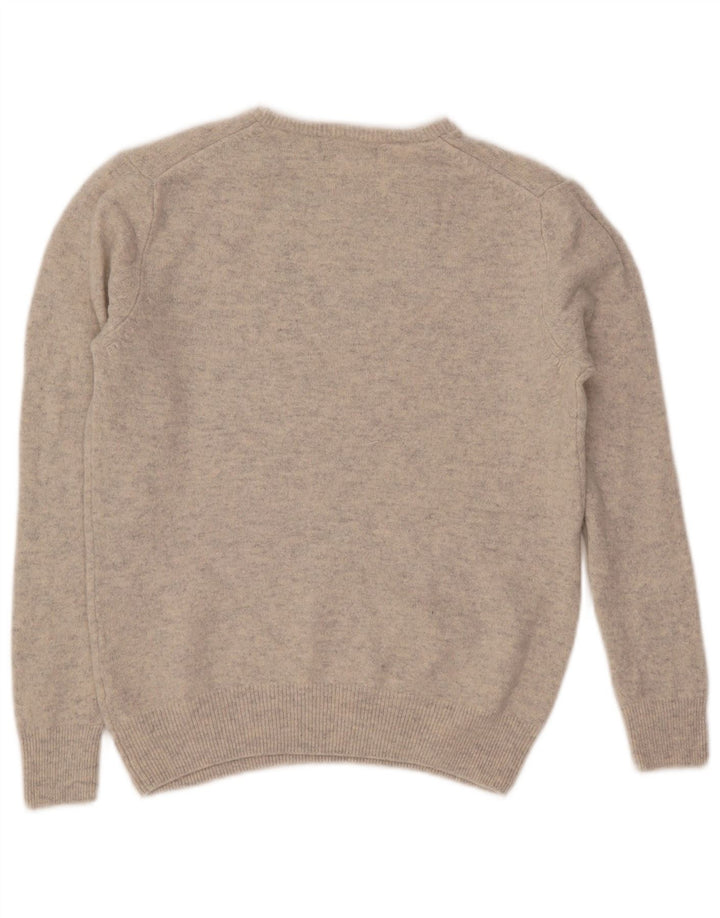 Pulover pentru femei Marks & Spencer cu decolteu rotund UK 14 Medium Gri Pete