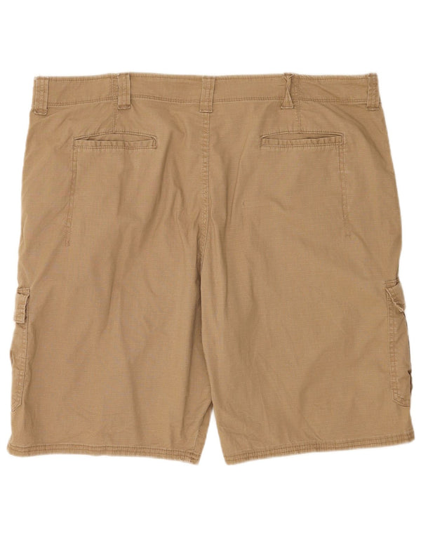 Pantaloni scurti cargo Wrangler pentru bărbați, cu tăiere relaxată, W42 2XL, bumbac bej