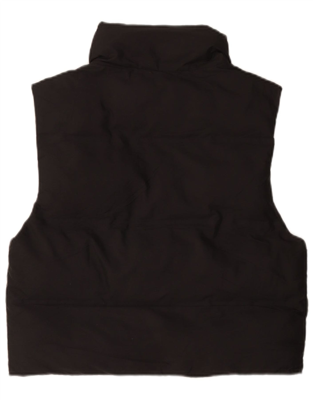 Gilet căptușit supradimensionat pentru femei Zara UK 6 XS poliester negru