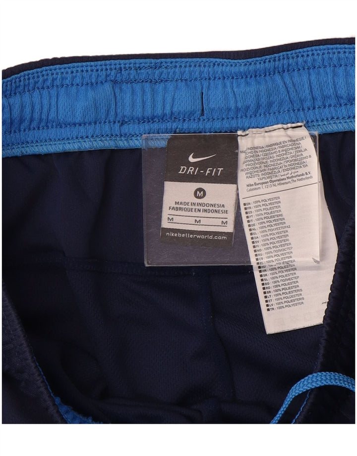 Pantaloni scurți sport Nike Dri Fit pentru bărbați, poliester mediu albastru