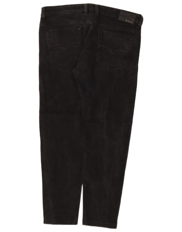 Jeans Viker Slim pentru bărbați Diesel W36 L29, bumbac negru