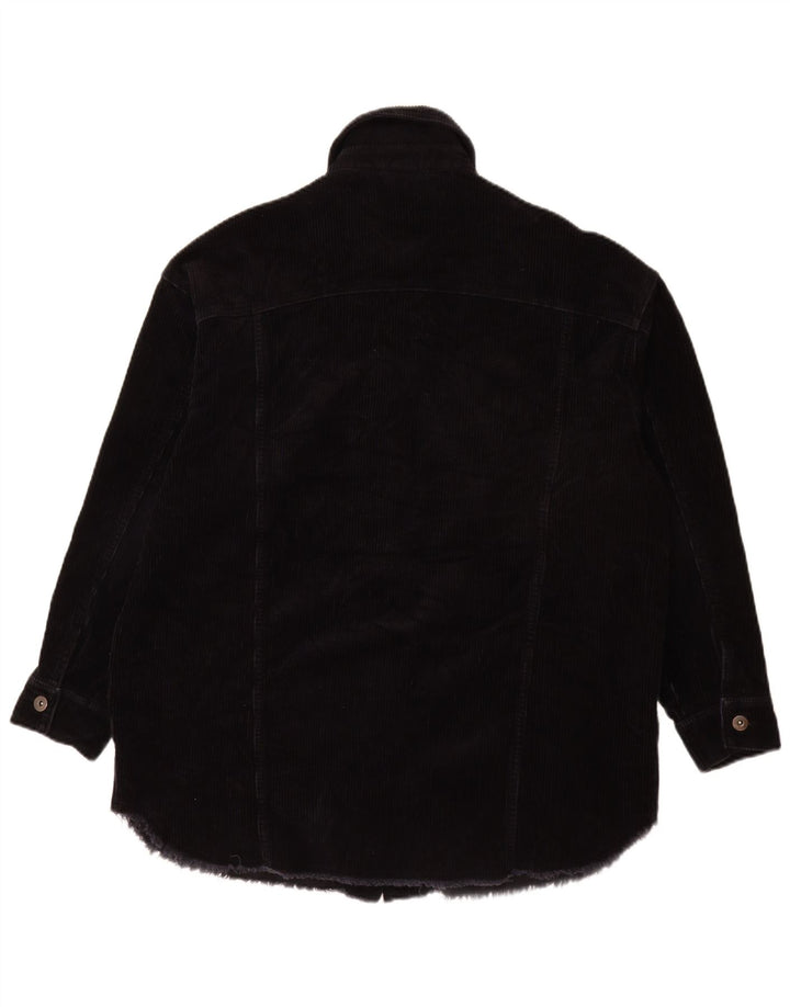 Zara femei UK 10 mic bumbac negru