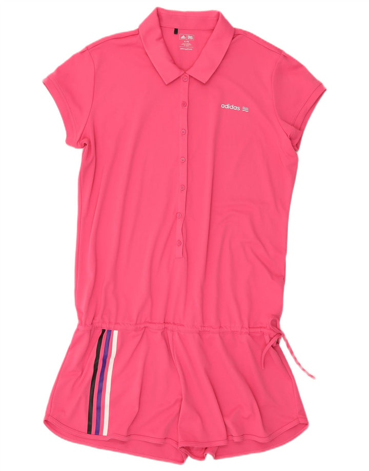 Combi pentru femei Adidas UK 18 XL roz poliester