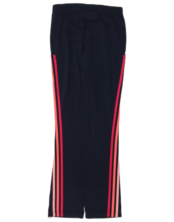 Pantaloni de trening Adidas pentru femei UK 4/6 XS bleumarin poliester
