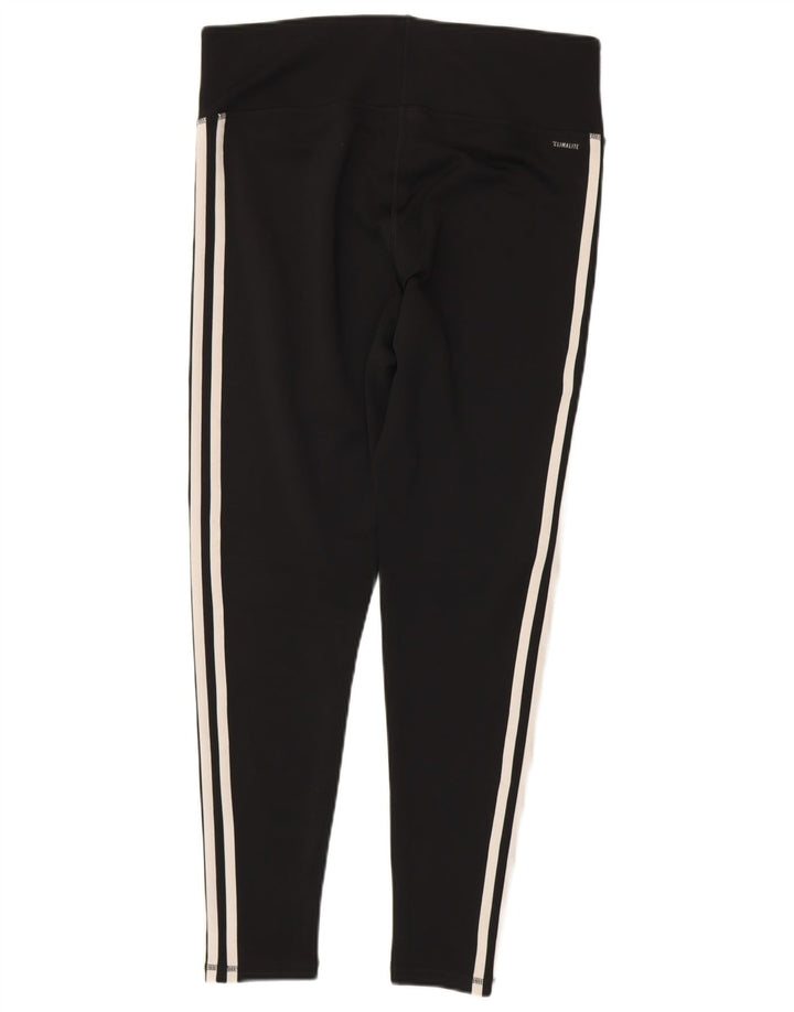 ADIDAS Womens Climalite Leggings UK 16/18 Large  Black