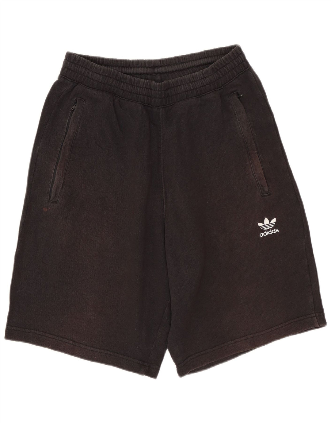 Pantaloni scurți sport pentru bărbați Adidas, bumbac negru mic