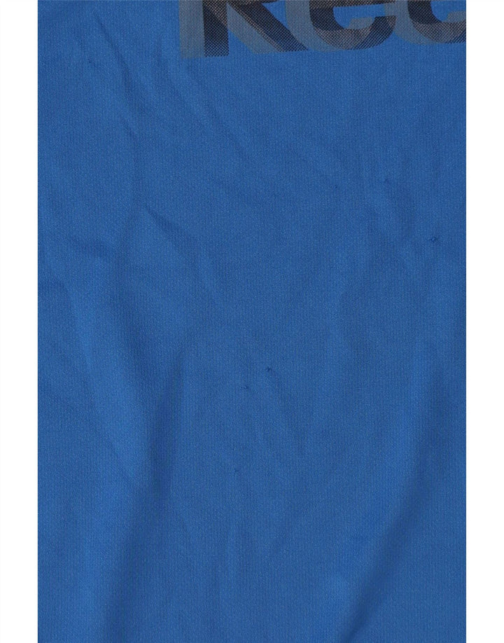 Tricou grafic pentru bărbați Reebok Top Medium Blue Colorblock Poliester