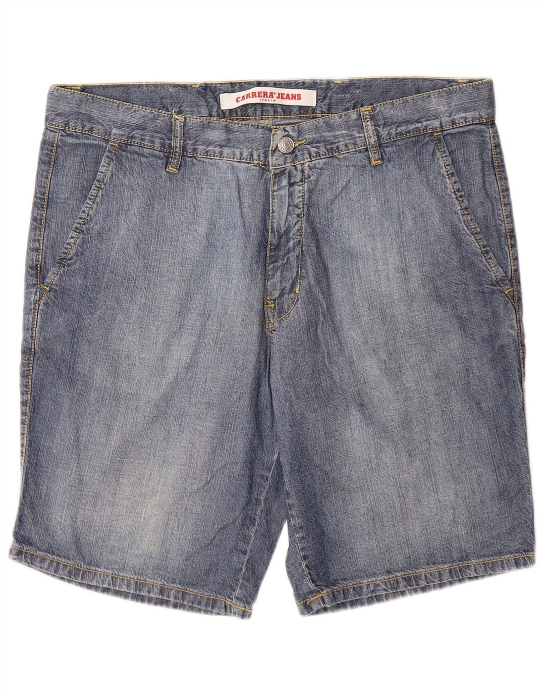 Pantaloni scurți din denim obișnuiți pentru bărbați Carrera IT 50 Large W34 Bumbac albastru