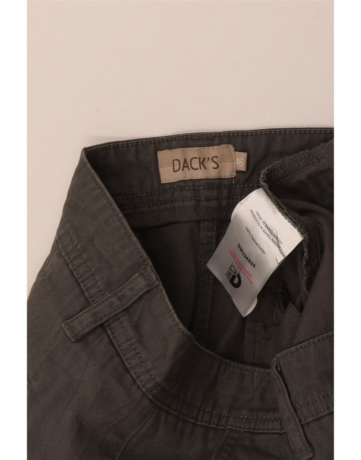 Pantaloni scurți chino DAKS pentru bărbați IT 46 Medium W32 Bumbac gri