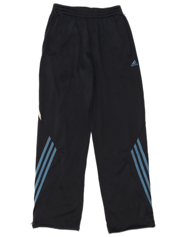 Pantaloni de trening Adidas pentru băieți 13-14 ani, negru, poliester