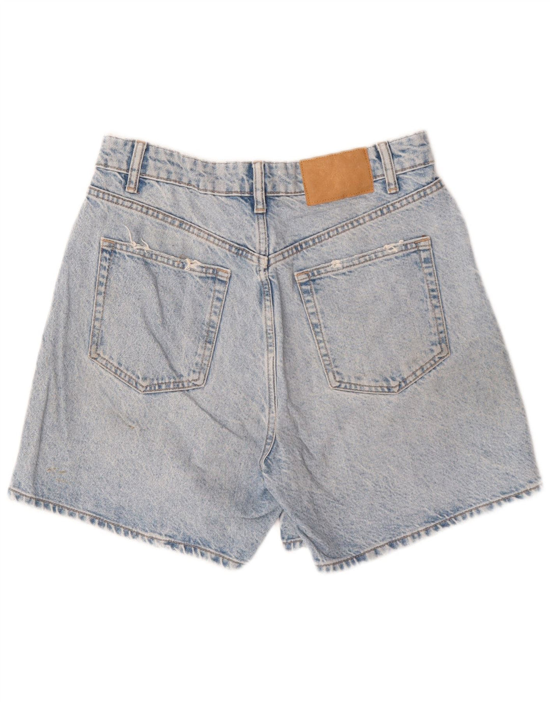 Pantaloni scurți din denim pentru femei Zara EU 40 Medium W30 Bumbac albastru