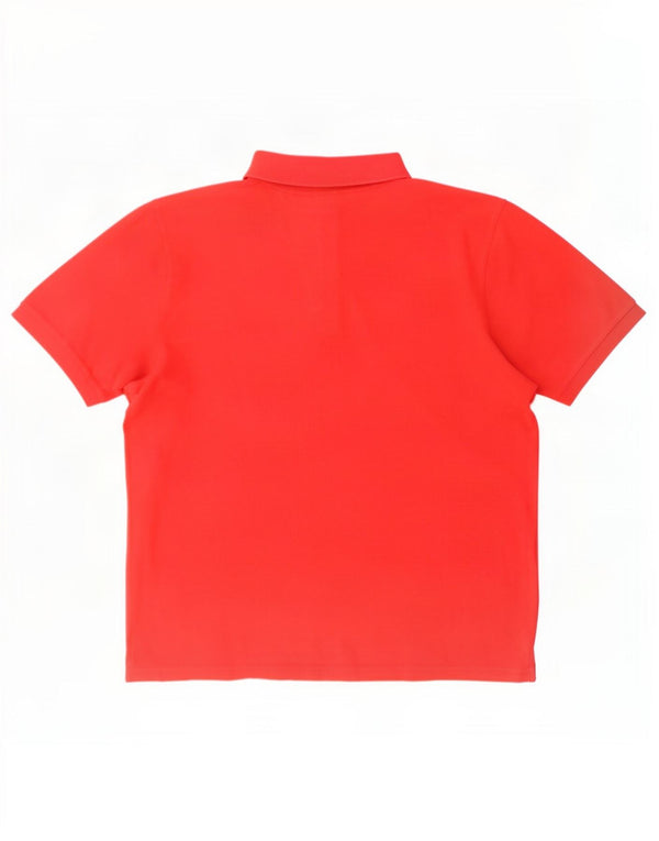Tricou polo Trussardi Jeans pentru bărbați 2XL bumbac roșu
