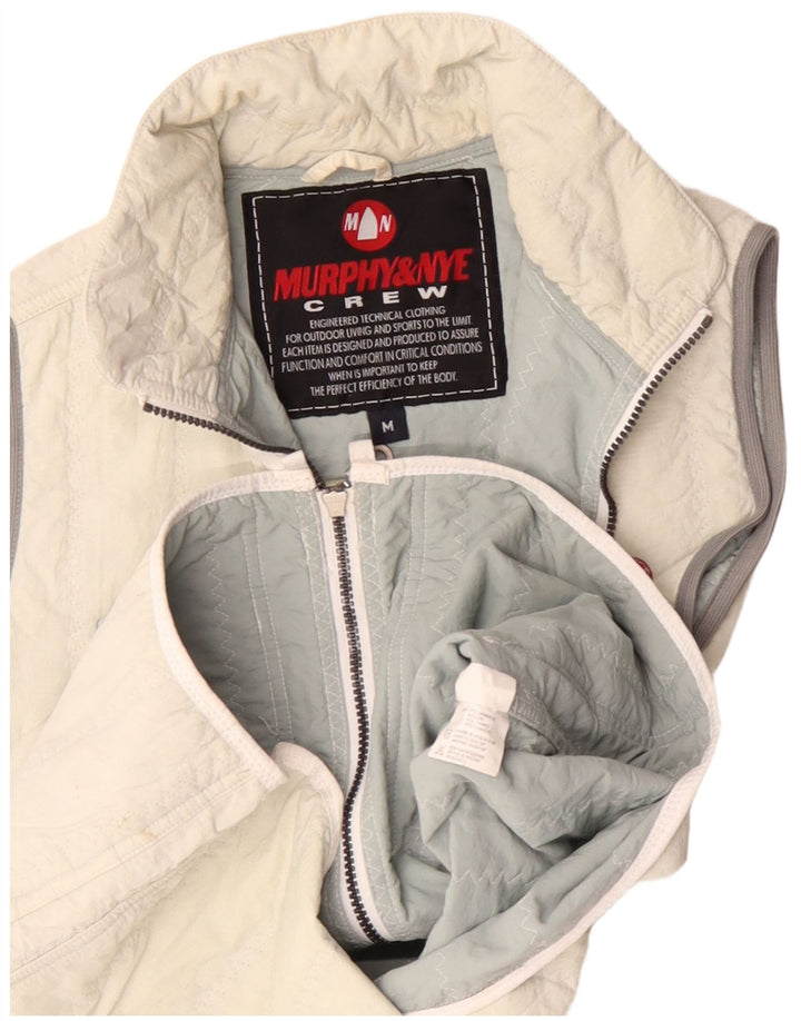 Murphy & Nye Gilet pentru bărbați UK 38 Medium Off White Poliamidă