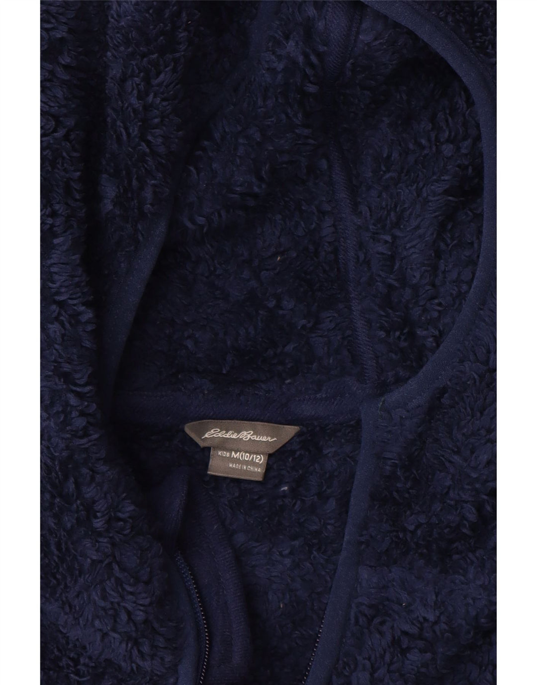 Jachetă fleece pentru băieți Eddie Bauer 10-11 ani, medie, bleumarin, bloc de culoare