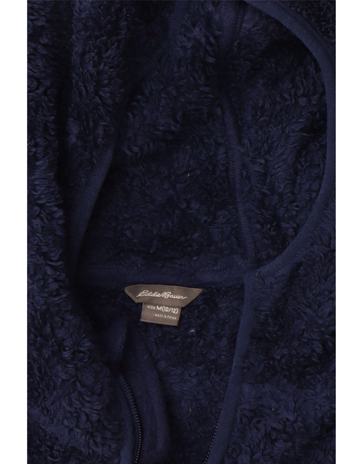 Jachetă fleece pentru băieți Eddie Bauer 10-11 ani, medie, bleumarin, bloc de culoare