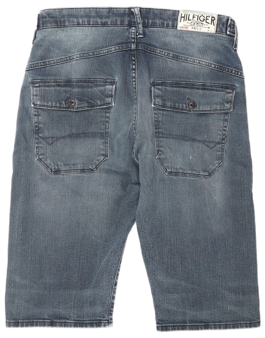 Pantaloni scurți din denim distressed Curtis pentru bărbați Tommy Hilfiger W32 Medium Blue