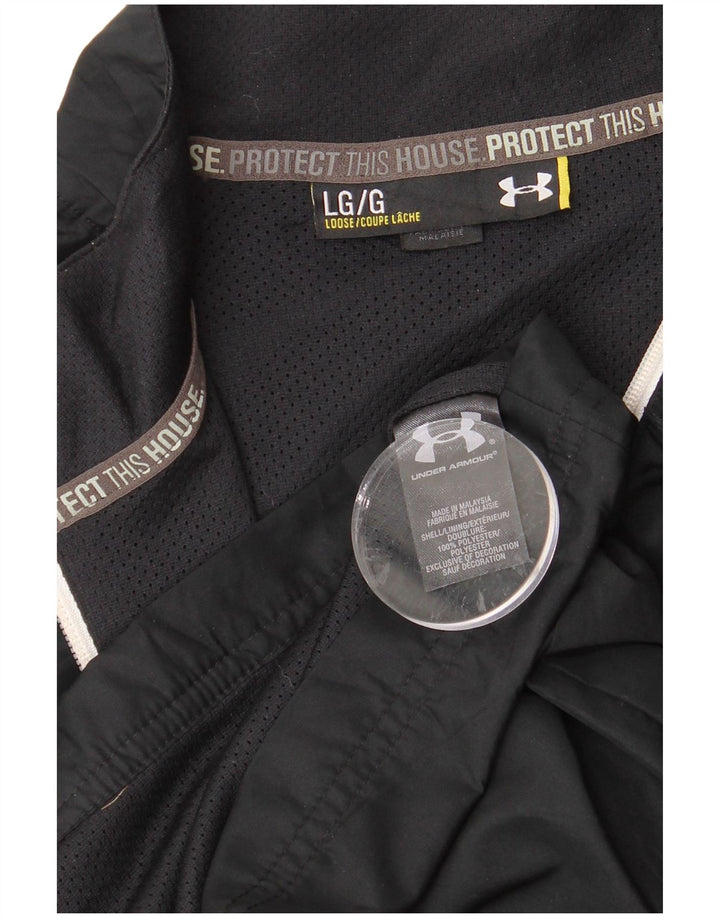 Jachetă de trening pentru bărbați UNDER ARMOUR, mare, negru, poliester