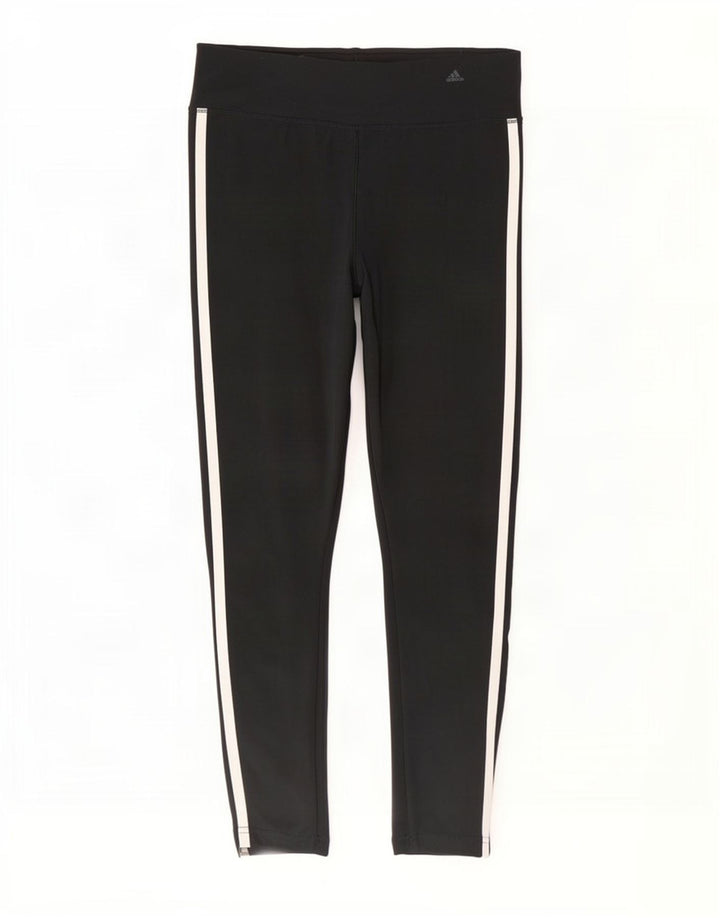 Leggings Climalite Adidas pentru femei UK 8/10 Poliester negru mic