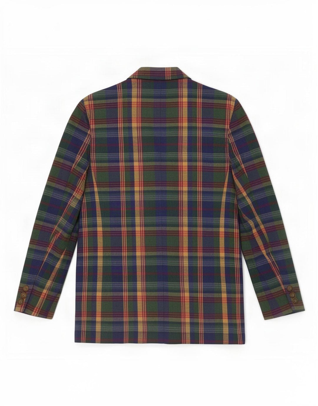 Jachetă blazer pentru femei Lizsport Petite, cu 3 nasturi, US 2 XS, cu carouri multicolore