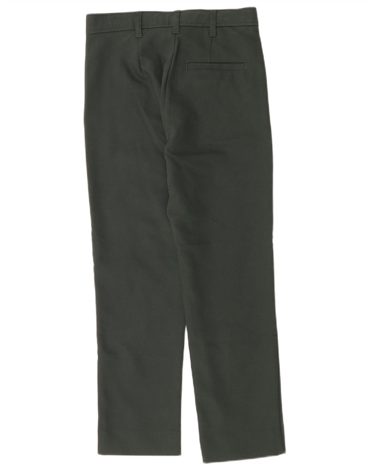 COS Pantaloni drepti casual pentru femei EU 34 XS W28 L26 bumbac verde